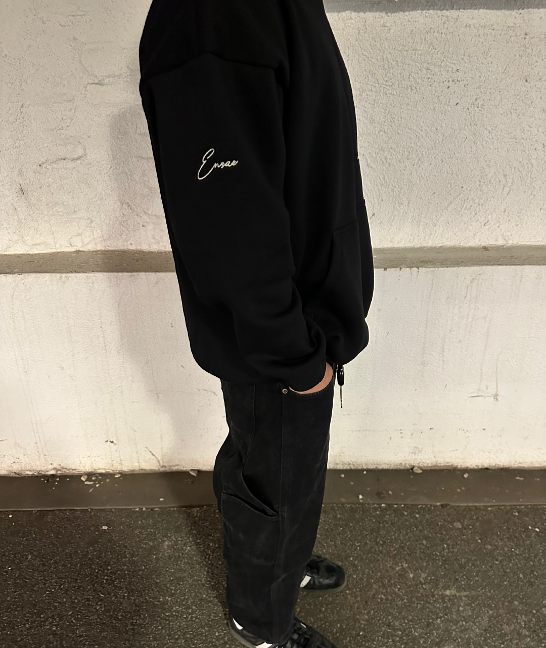 Box hoodie - Black